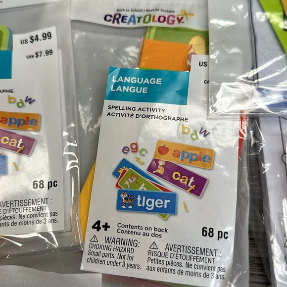 24 names, 2 spelling, 2 sign language, 2 rainbow, 1 telling time and 24 certs - Picture 9 of 12